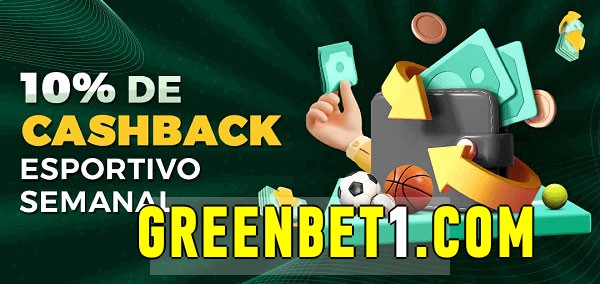 10% de bônus de cashback na greenbet 
